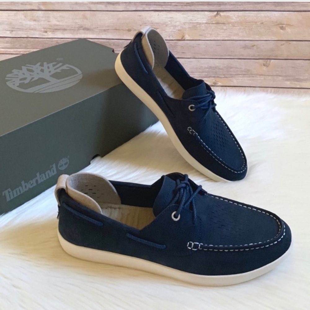 Timberland Loafers/ Boat Shoes - Men Size fit like 10.5 - Picture 3 of 10
